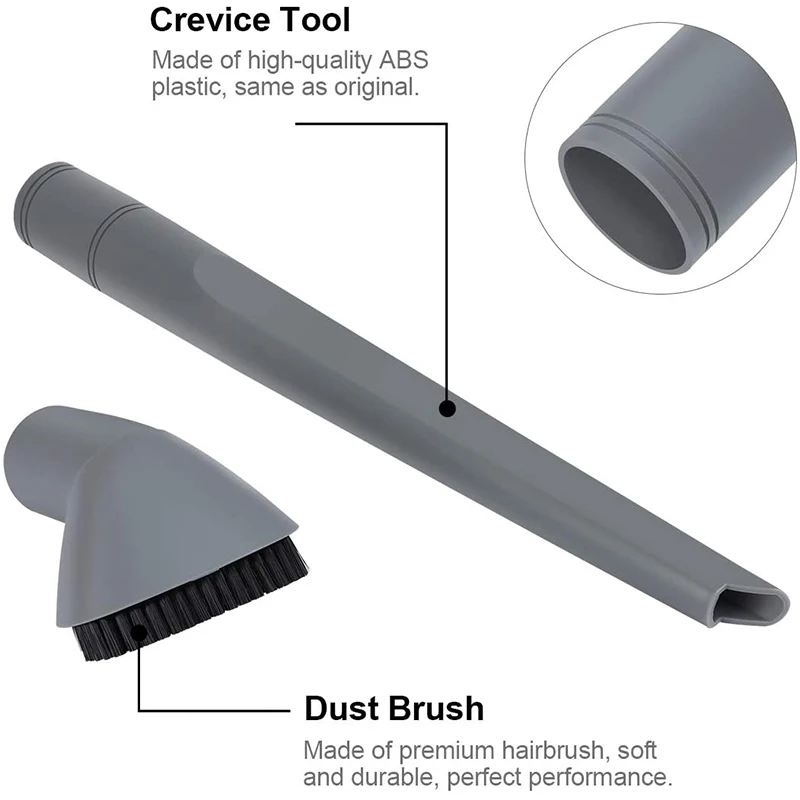 Vacuum Crevice Tool & Dust Brush Kit for Shark NV350 NV351 NV352