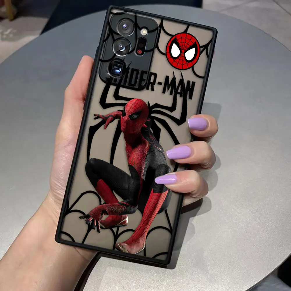 thumbnail image 1 of Funda mate para Samsung Galaxy NOTA 20 10 9 8 A13 A12 A10 A11 7 A04E A04 A03S A02 A03 5G ULTRA Plus funda genial Marvel'S Spider-Man, 1 of 5