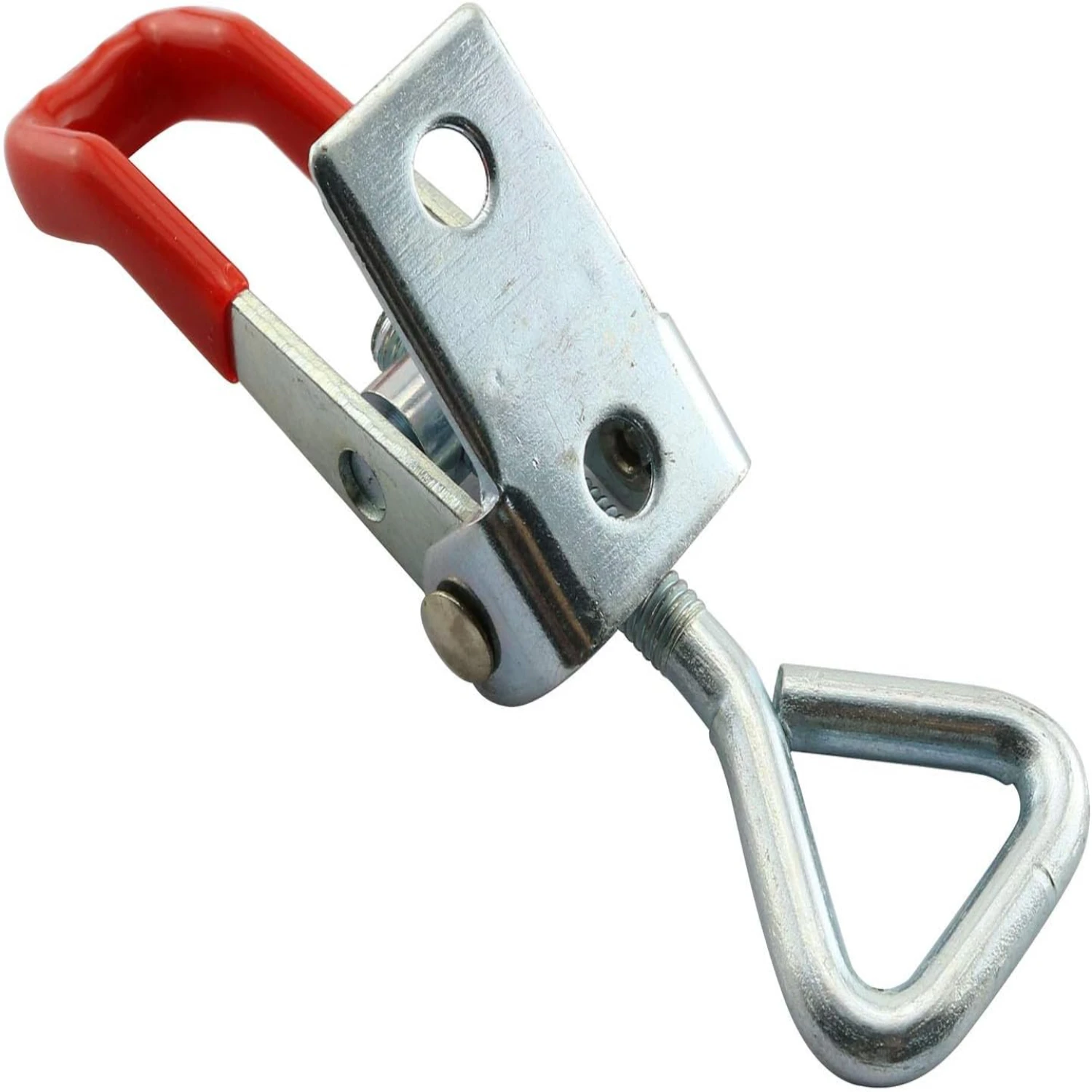 Secure Storage Solution: Sturdy Silver 4001 Toggle Lock Clamp Latch Catch Cabinet Boxes Handle-Durable, High-Quality Locking H