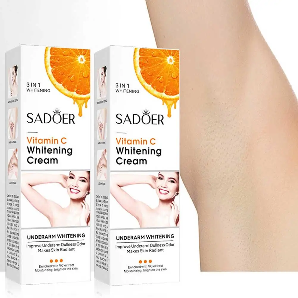 

Women Armpit Whitening Cream Underarm Whitening Cream White Body Nourishing Brightening Skin Care Knees Private Parts Legs M4U6