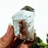 Natural Garden Phantom Crystal Quartz Freeform Stone Witchcraft Spiritual Meditation Healing Feng Shui Room Decor Ornament 4