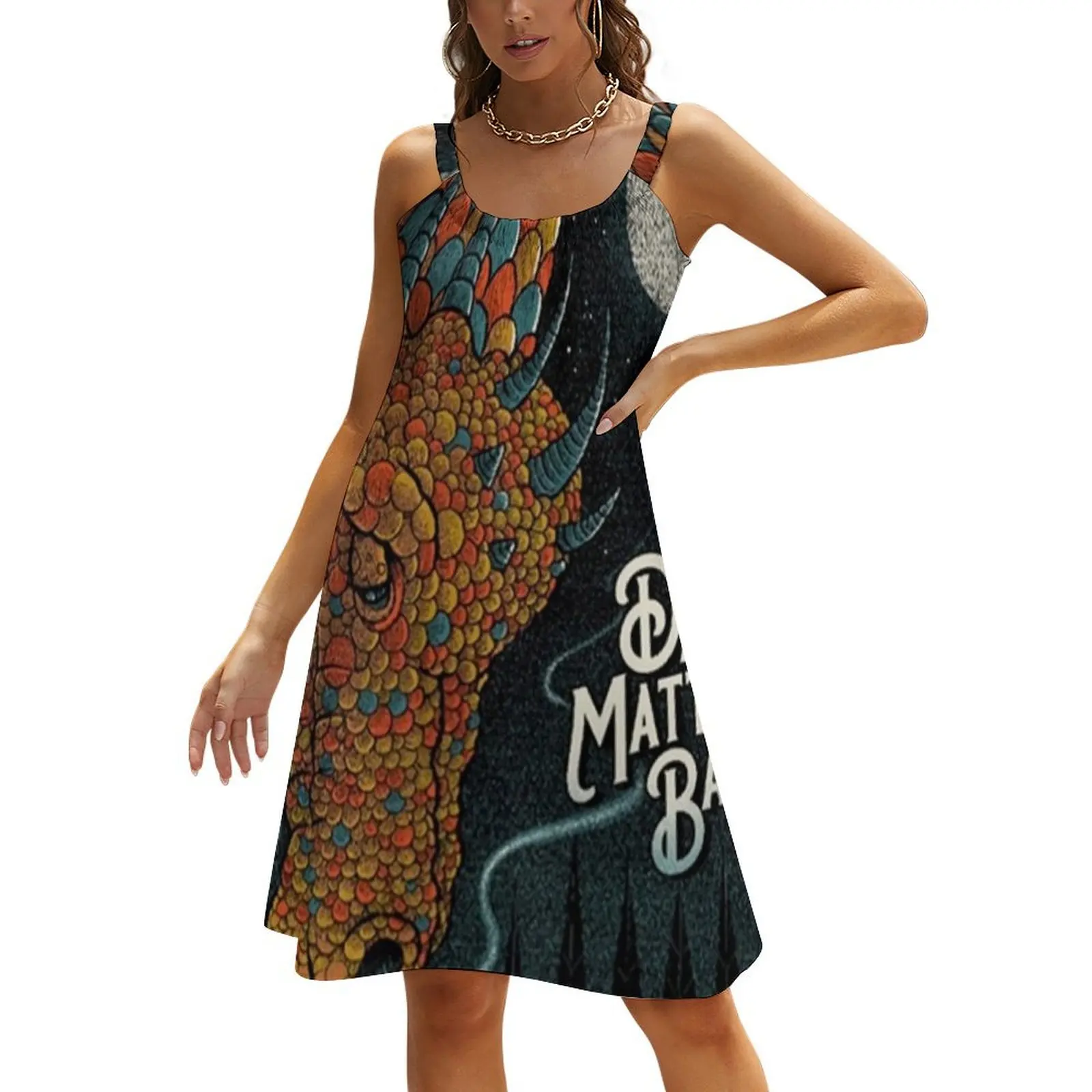 

DAVE MATTHEWS camp Beach Sling Skirt women dress summer dresses ladies 2024