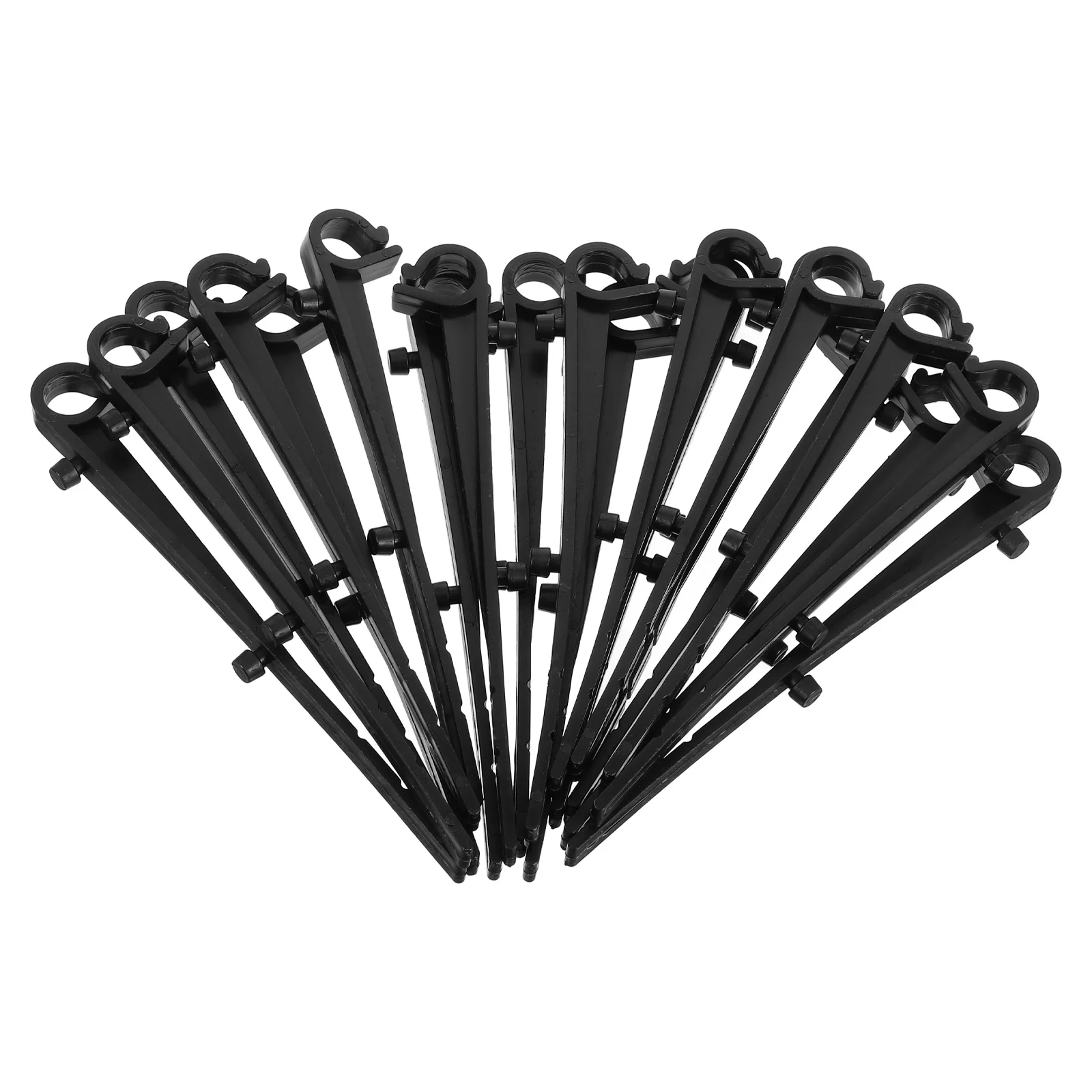 20 Pcs Filter Retaining Clip Rain Gutter Brackets Cable Screws Abs Covers Hangers for Lights Guard