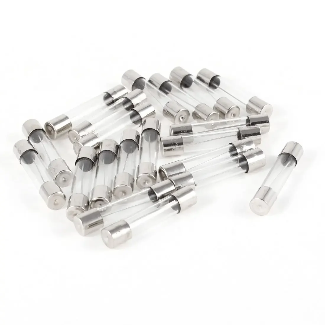 Electrical Fuse Kit 100Pcs/Box 5x20mm Fast-blow Glass Fuse Assorted
