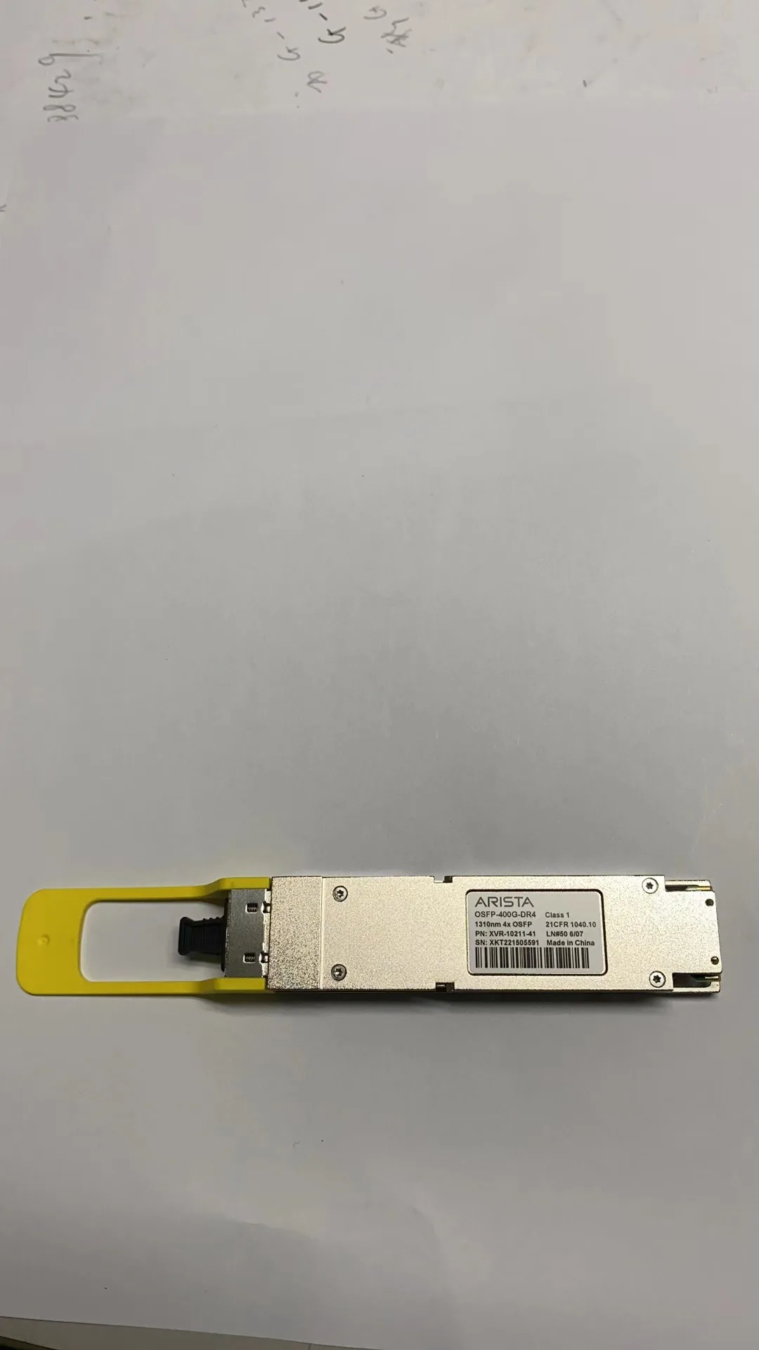ARISTA DCS-7060DX4 QDD-400G-XDR4 400GBASE-DR4+ QSFP56DD 4x100G FR1 2km 8 core parallel SMF MPO-12 connector Optical Transceiver