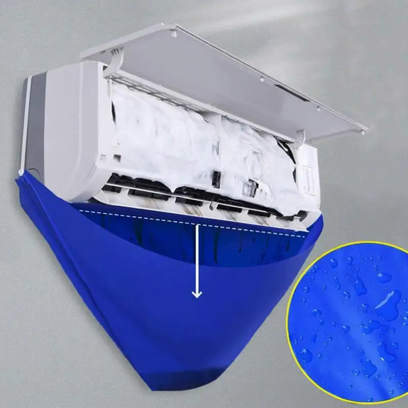 

Split Air Conditioning Cleaning Cover | Waterproof Washing Cover for Air Conditioner | AC Cleaning Tool Dust Washing Clean Prote