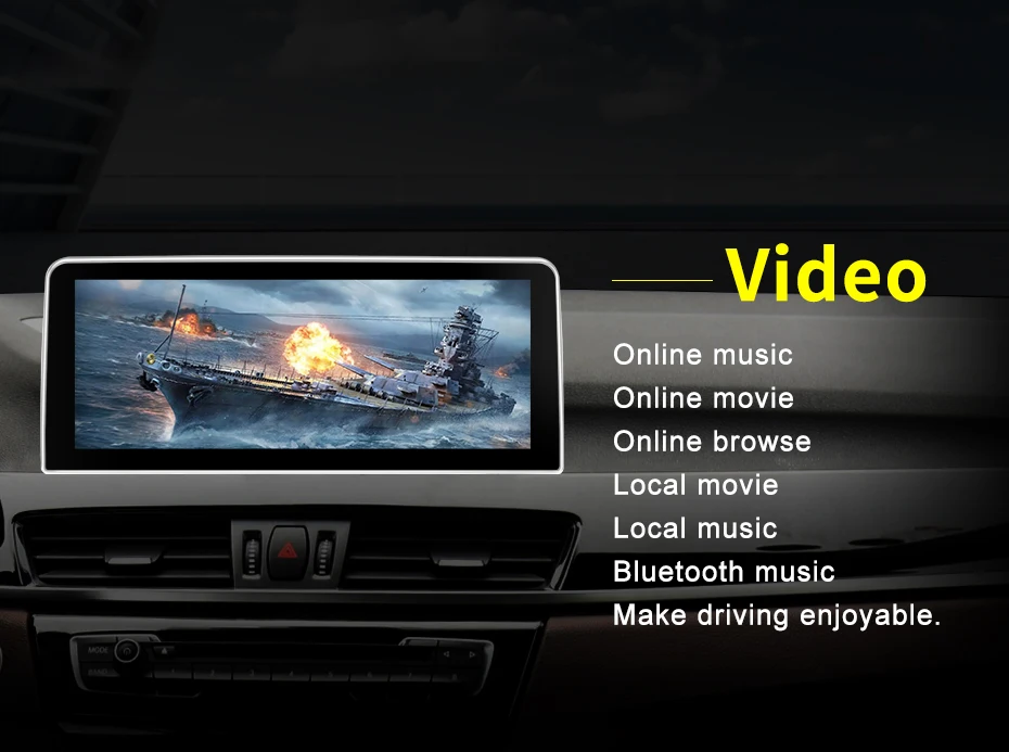 NEW ID8 Snapdragon665 8G 128G 12.3inch Carplay For BMW X1 F48 Multimedia Navi In