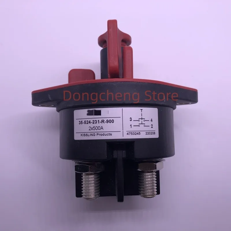 

1 шт./лот, разъем для аккумулятора 35-524-231-R-900 TE 500 A, 32 В постоянного тока, 2 полюса, новый и оригинальный TE, Фотоэлементы