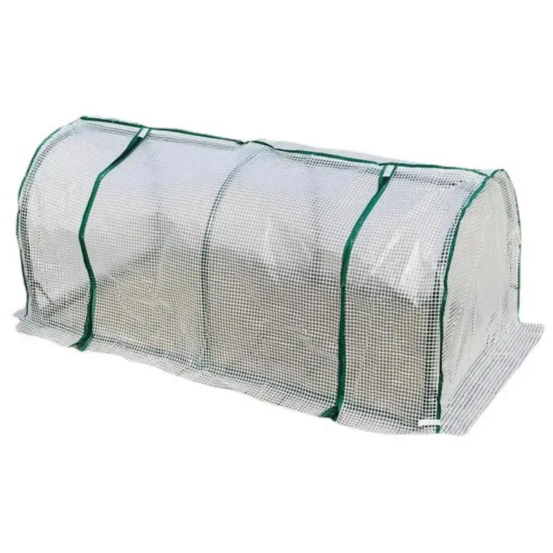 

60 Mesh Plant Vegetables Portable Walk in Greenhouse Insect Protection Net With Measuring Ruler Gardening Green House For Plants