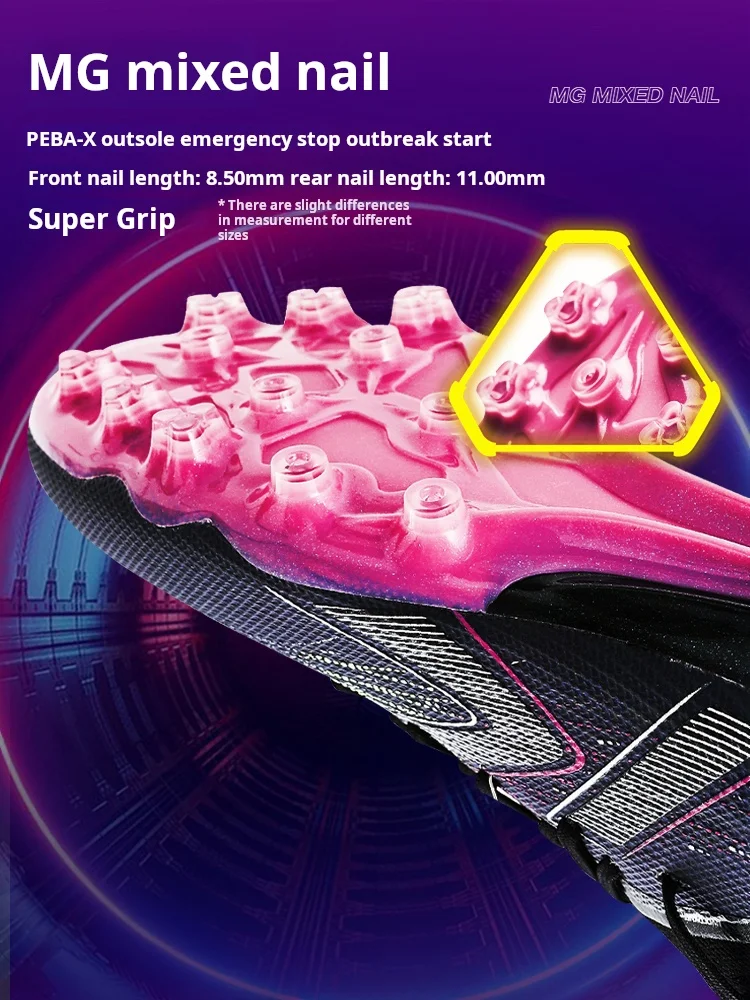 أحذية كرة القدم للرجال من Kelme Mg أحذية كرة قدم قصيرة الأظافر للمنافسة المهنية أحذية كرة القدم في الهواء الطلق أحذية تدريب قابلة للتنفس