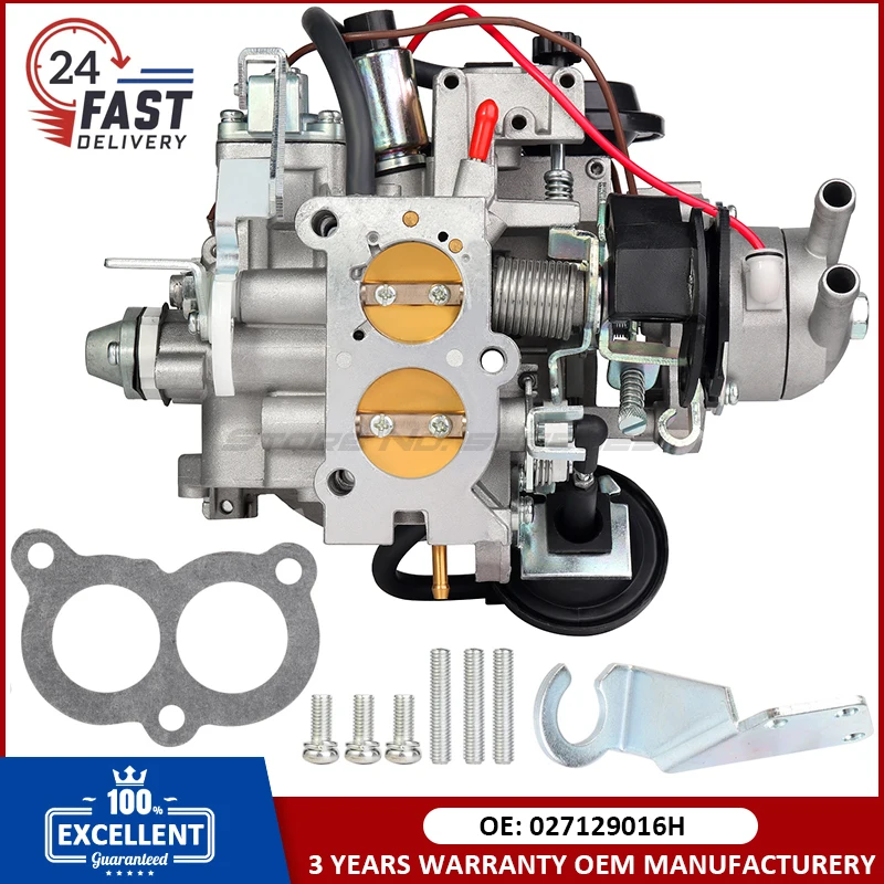 

027129016H Carb Carburetor Assy For VW Golf 2 Jetta II 19E 1,6 72PS ab 01/86 U-Kat Vergaser Pierburg 2E replacement Carby