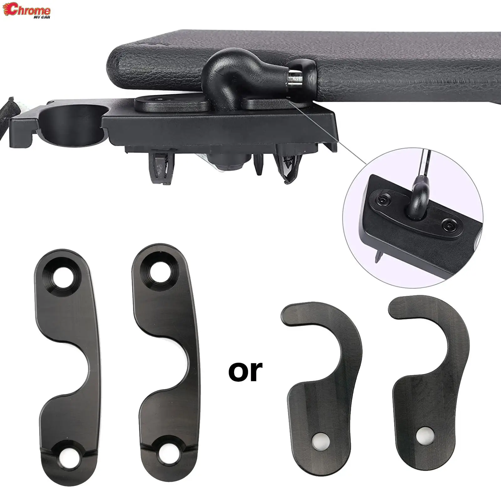 

Автомобильные аксессуары, зажимы для солнцезащитного козырька, комплекты для ремонта, комплект для замены козырька для Jeep JK JL JT Gladiator Wrangler 2018 2019 2020 2021 2022