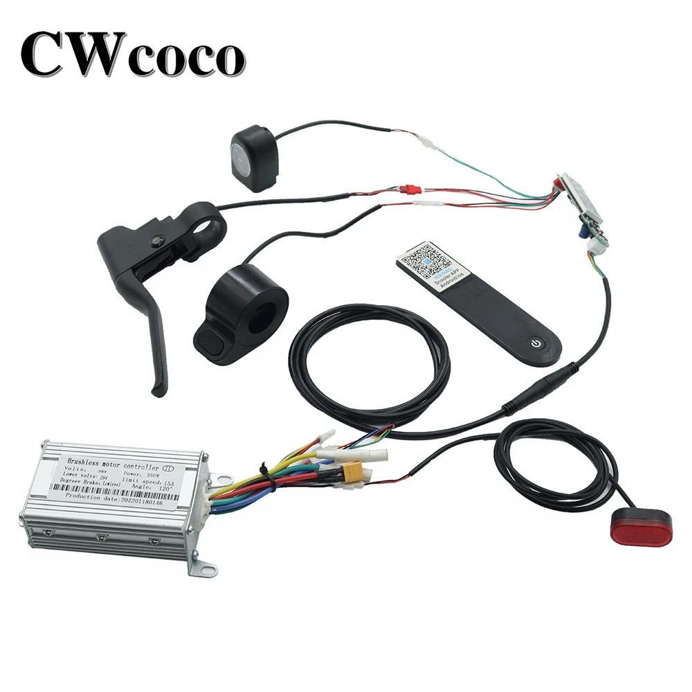 Electric Scooter Controller Dashboard Accelerator Replace 36V 350W