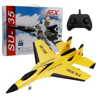 SU35 FX-620 FX820 Glider RC Airplane Hand Throwing EPP Foam Aircraft Electric 2.4G Remote Control RC Plane Toys For Children 1