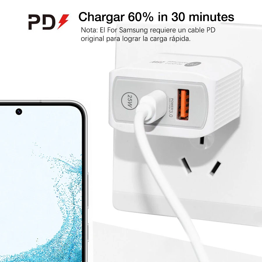 65 watt car charger 25w Usb Type C Original Charger For Samsung Galaxy S22 Ultra S21 Note 10 20 Plus Pd Fast Chargeur Cable To Xiaomi Huawei Adapter best 65w usb c charger