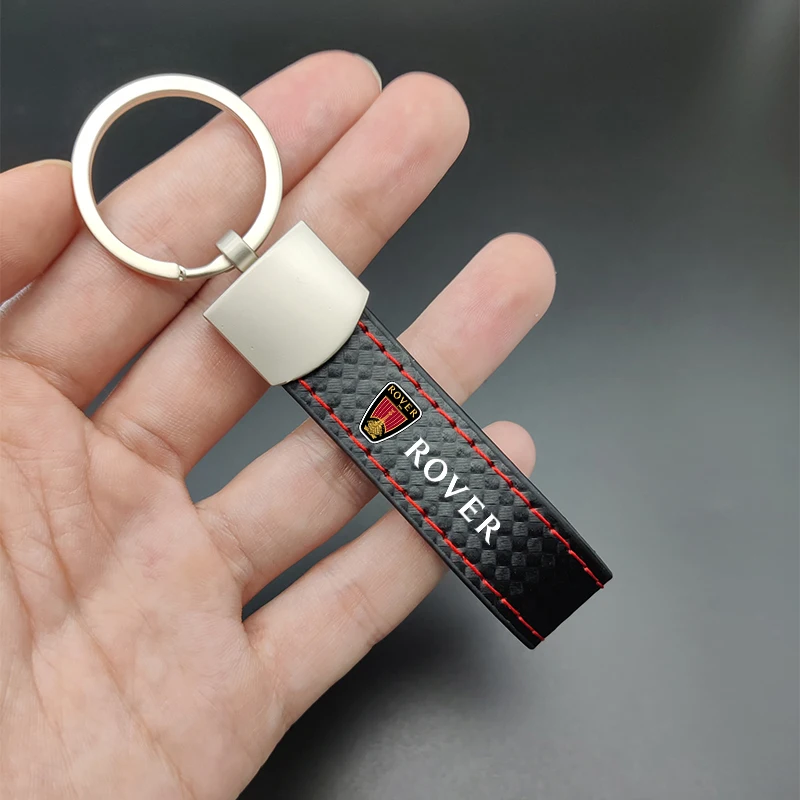 PU Leather Car Keychain Chain Key Rings Car Accessories For Rover 75 45 25 200 400 mars Tourer TF Metro P5 anti lost keychain,car key chain