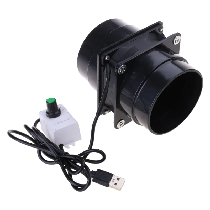 Innovative USB-Connected ESD Fume Extractor Fan with 1/3/6M Pipe Tub and Adjustable Speed for Versatile Applications mini exhaust fan