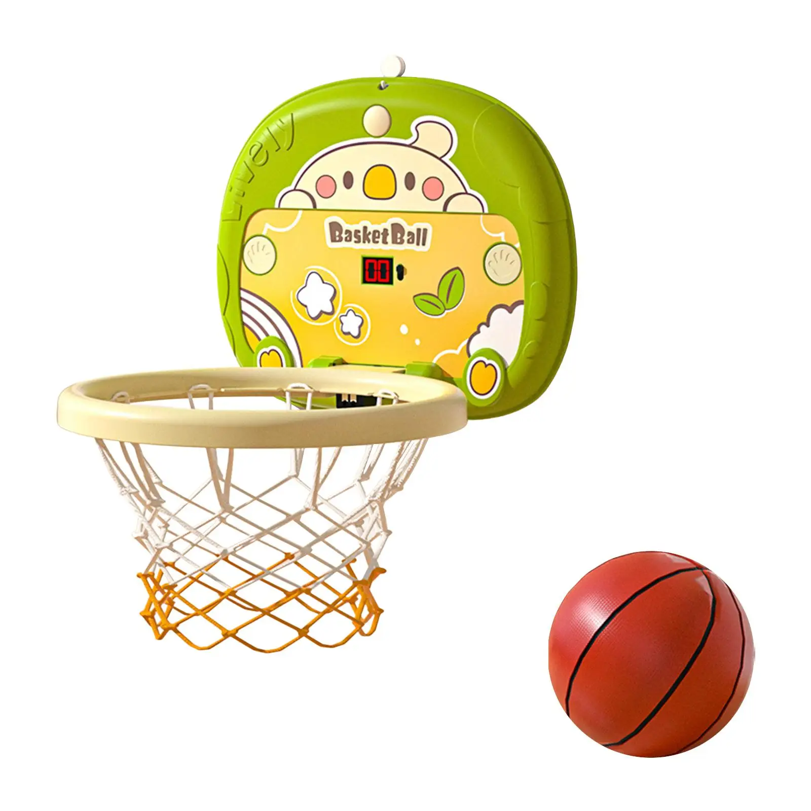 

Kids Basketball Hoop Indoor Portable Hanging Type Basketball Backboard
