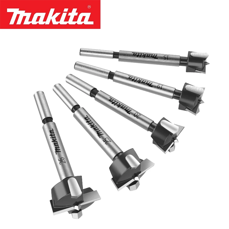 

Перфоратор Makita с плоскими крыльями для работ по дереву, экономичный перфоратор для отверстий на петлях, диаметр сверла 15 мм-35 мм