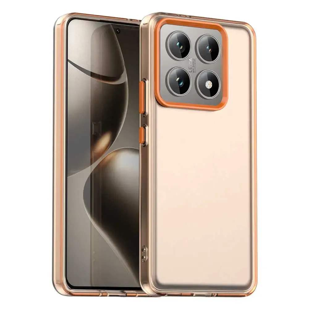 Matte Translucent Shockproof Phone Case - Frosted Finish Cover