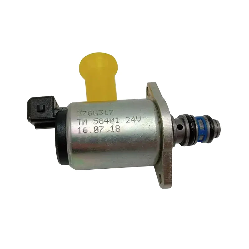 

393000M024 Solenoid Valve 376-8317 3768317 24V For E320 Excavator Electric Parts Solenoid Valve