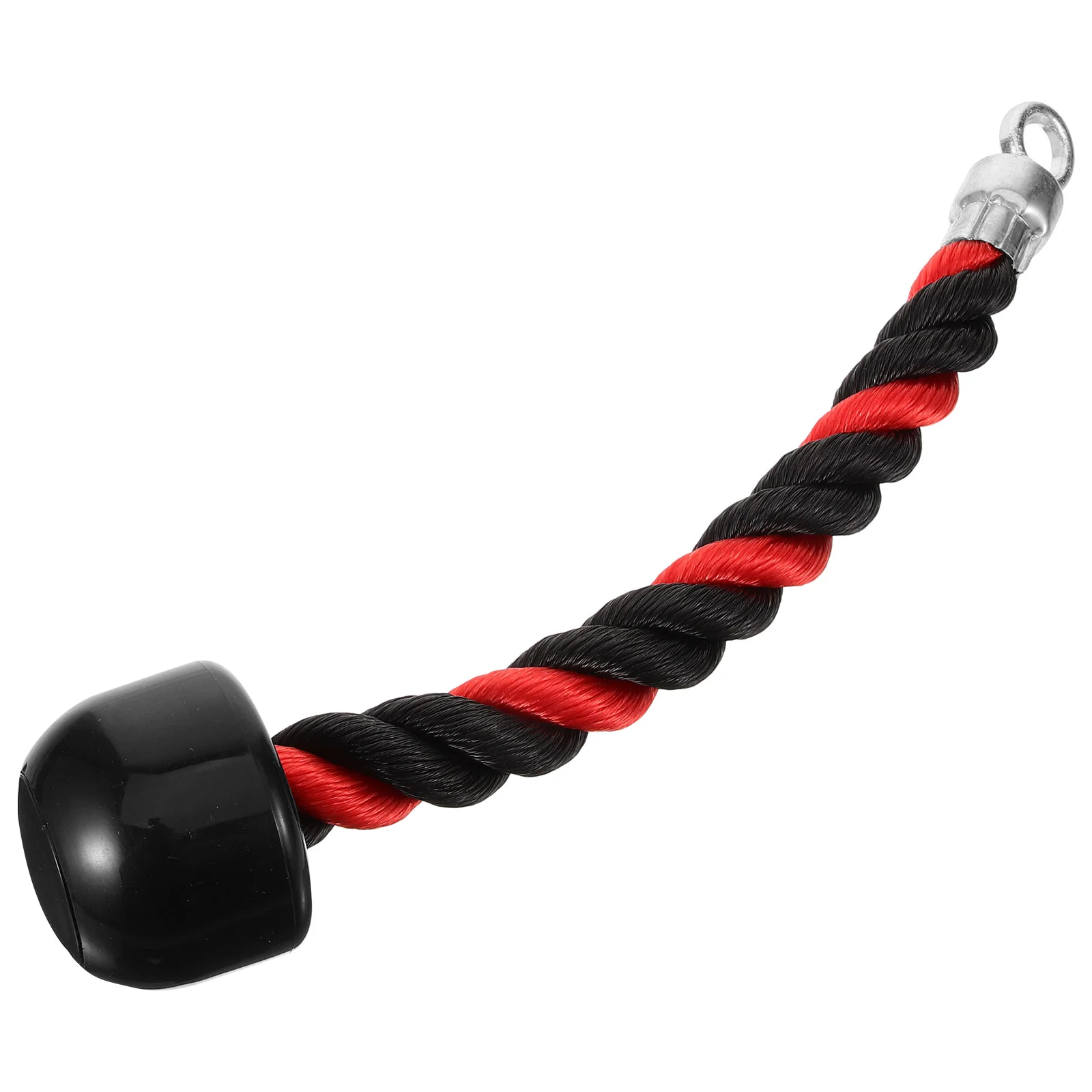 

Puller Cable Attachments Gym Fitness Training Rope Handle Tricep Grip Triceps Nylon Heavy Duty Biceps Training Rope Fitness