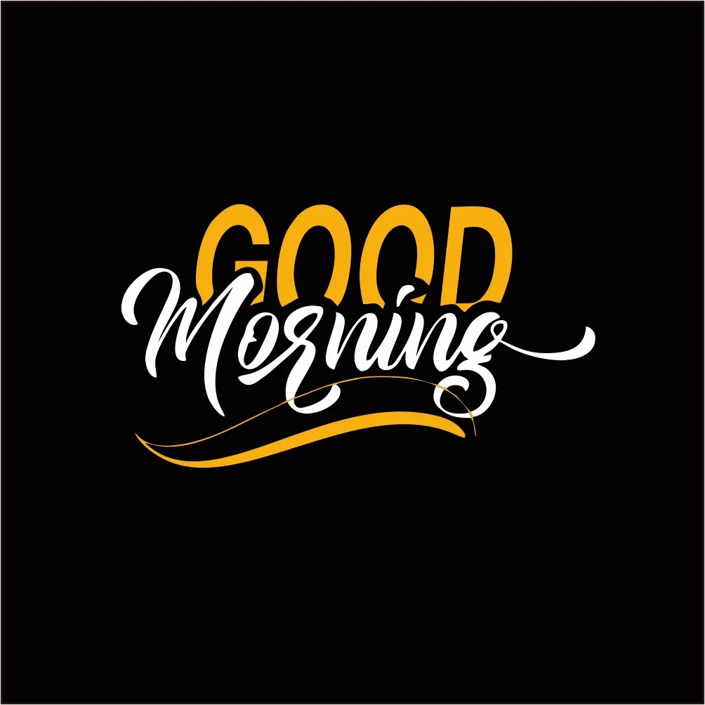 

Good morning car sticker cross country diesel car motorcycle auto parts personalized decoration refrigerator car fun Decal PVC