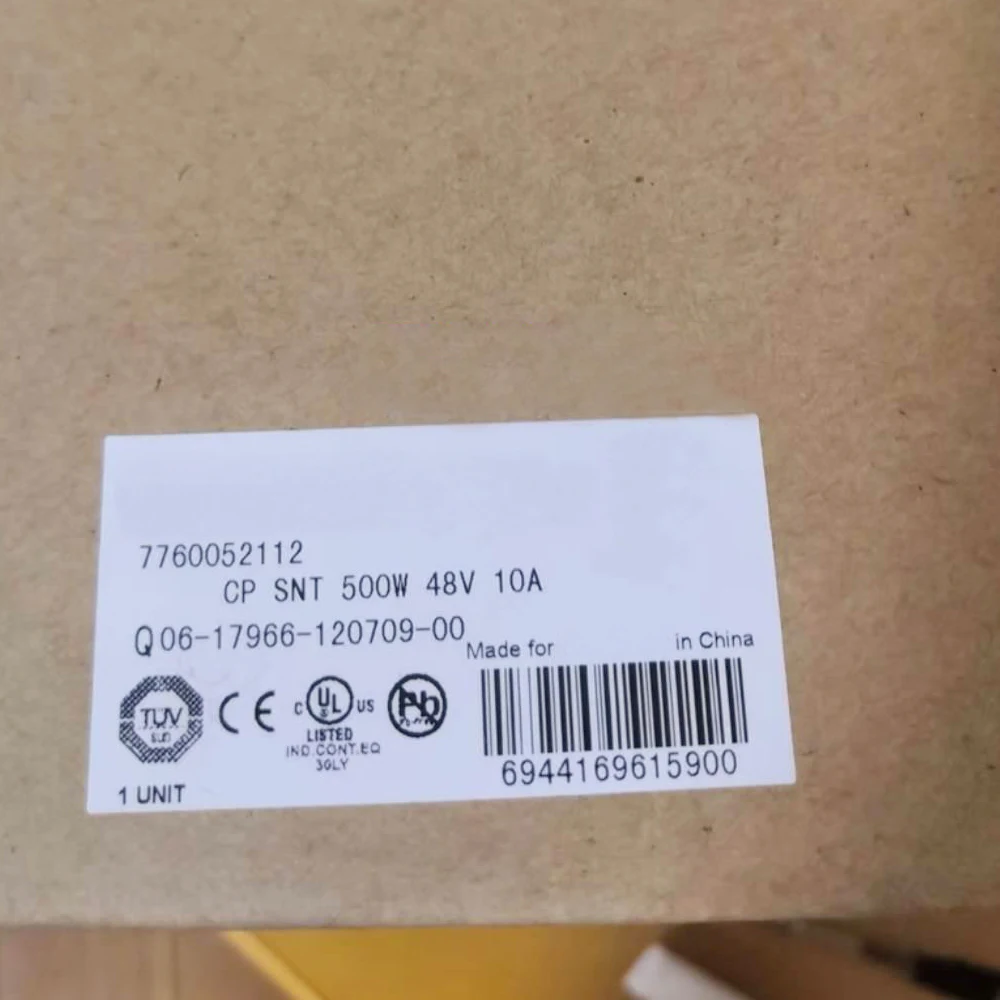 7760052112 For Weidmuller Power Supply CP SNT 500W 48V 10A 1 7760052112 For Weidmuller Power Supply CP SNT 500W 48V 10A