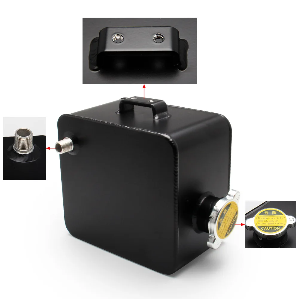 

Car Universal Modified Auxiliary Water Tank Cooling Kettle 2.5L with Water Tank Cover