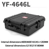 Black Handheld Repair Tool Storage Case Portable Hardware Tools Organizer Suitcase Instrument Equipment Safety Protection Boxes 5