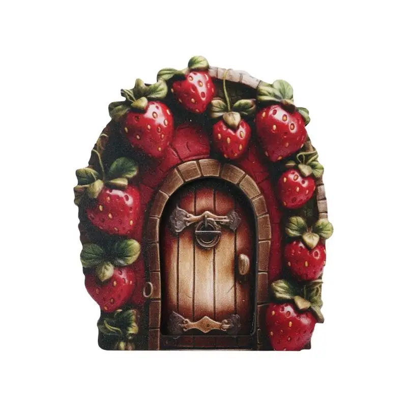 

Сказочные садовые двери, Мини Деревянные сказочные двери, садовые украшения, эльф, Сказочная дверь для коридора, садовые украшения для дома