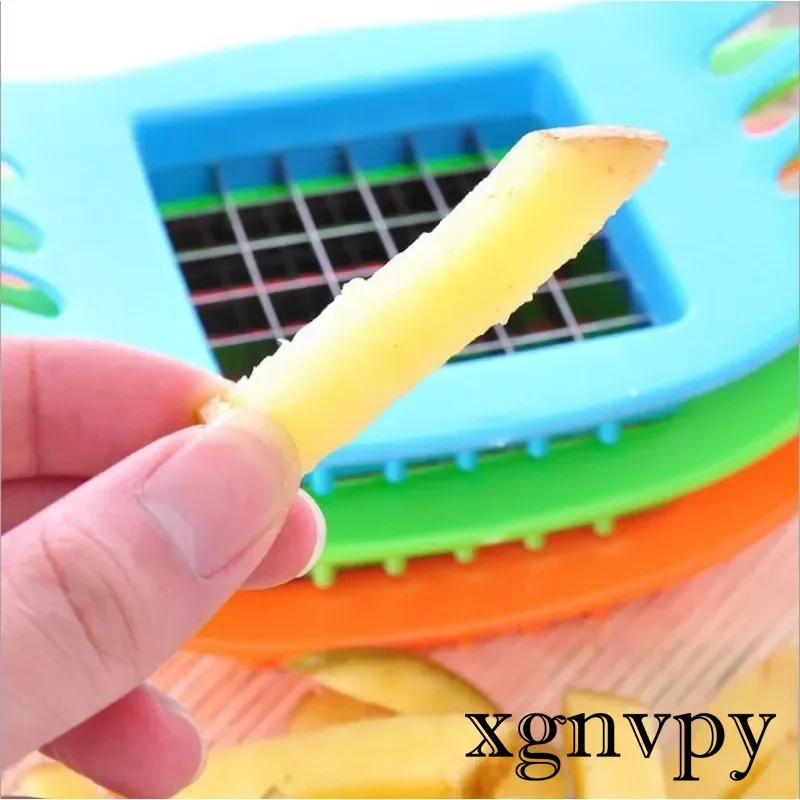 xgnvpy Mini Creative Potato Slicer Home Deep Cutter Fries Knife Kitchen Gadget Tool Accessories For Fries Cutting