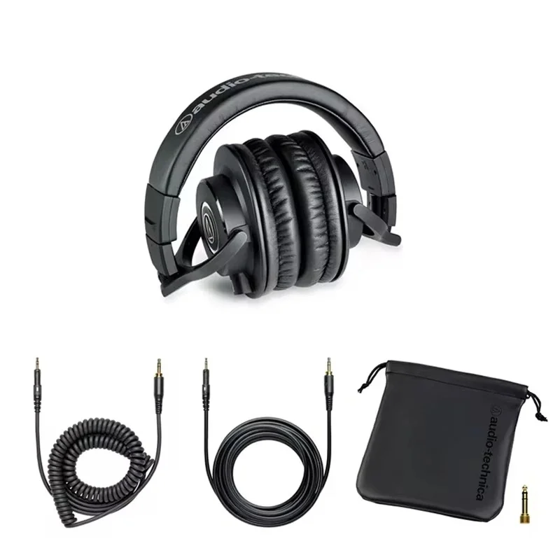 Audio-Technica ATH-M50X Closed-Back Studio Monitor Headphones with 45mm Drivers and High-Fidelity Audio for Recording and Mixing 3