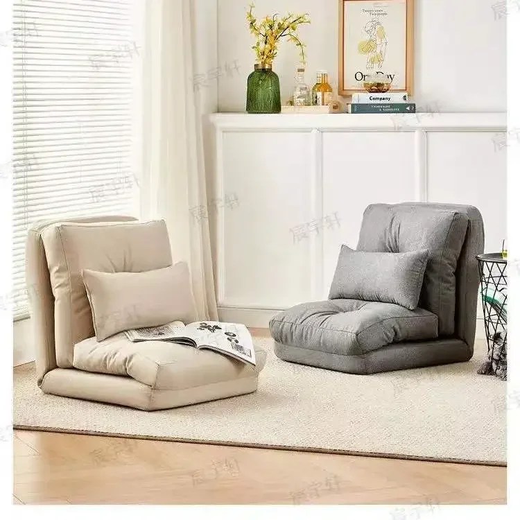 Foldable Vintage Stretch Sofa Bed Sleeper Convertible Chair Floor Adults Sofa Tatami Ergonomic Home Furniture Folding Chair - Image 6