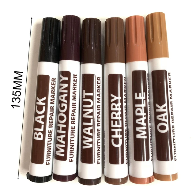 8 Colors Wood Furniture Floor Repair Marker Pens Table Cloth Paint Repair  Marker For Mending Concealer Light Dark Color Choose - AliExpress