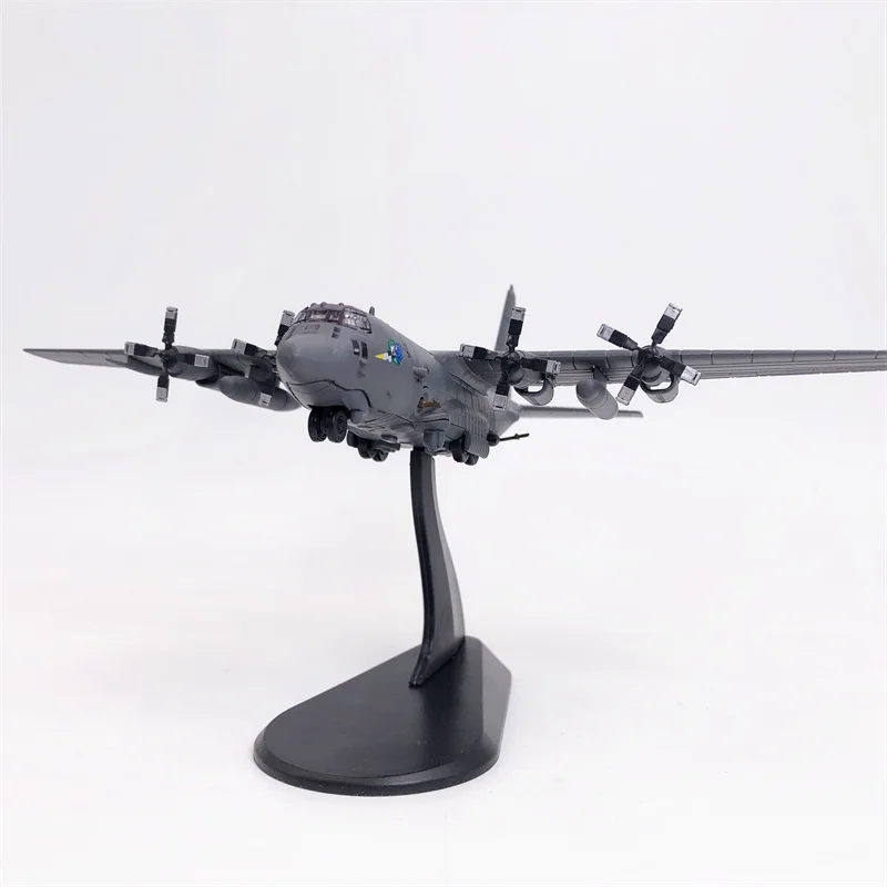 Diecast Metal 1/200 Scale American Army AC-130A AC130 Gunship Ground-attack Fighter Aircraft Airplane Model Toy F Collection