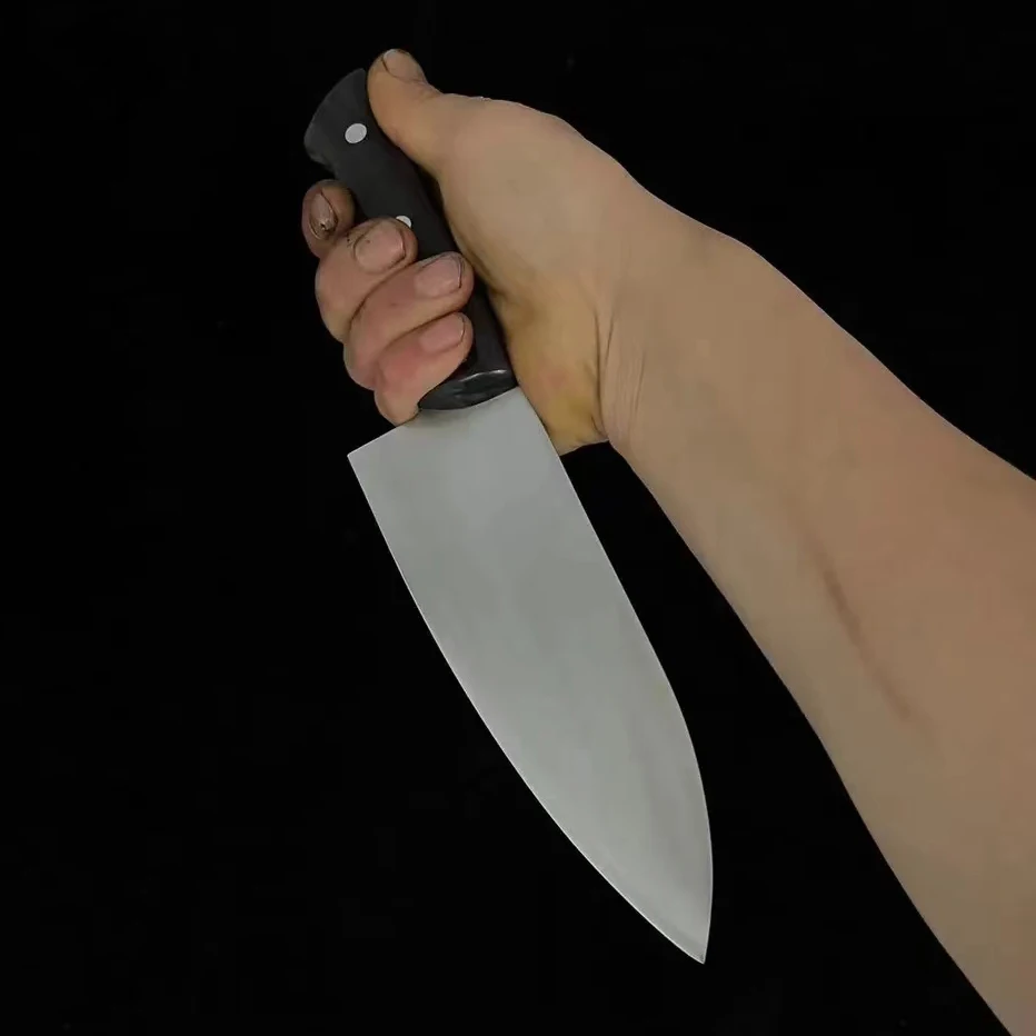 Chef knife Cleaver Knife 3 Layer BG42 Aviation Special Steel Blade Chefs Slicing Handmade Forged Longquan Kitchen Knives Meat Poultry Tools