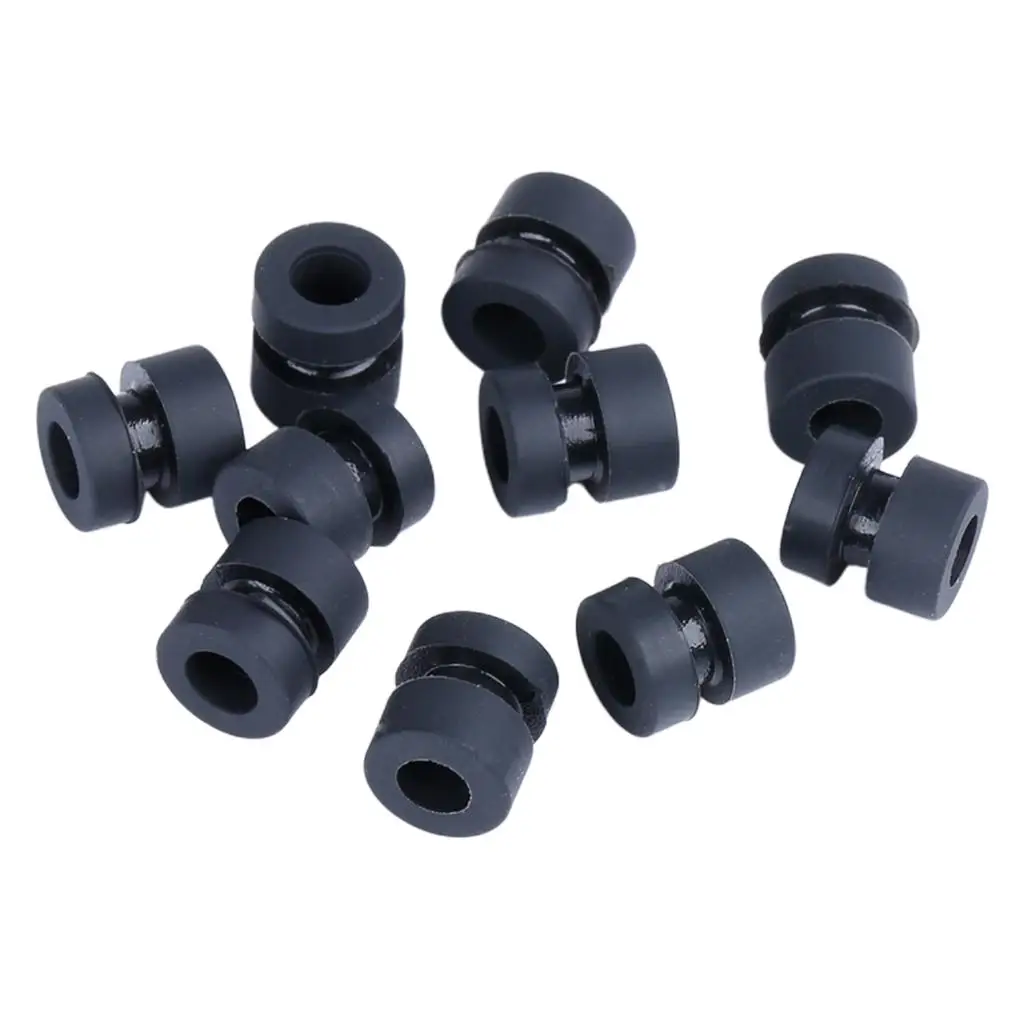 

MagiDeal 10pc 4x6mm M2 Anti Vibration Disc Rubber Damping Ball for