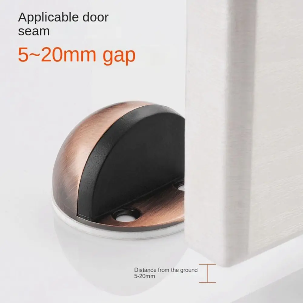 Description Picture 6 of itemNew Stainless Steel Door Stopper Non Punching Nail-free Door Holder Hardware Anti-collision Door Stop Door