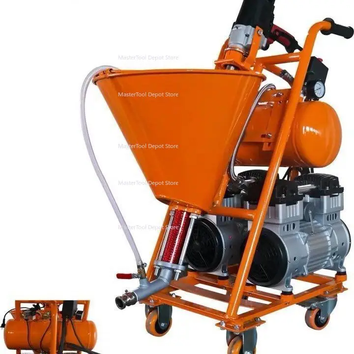 Putty Electric High Pressure Spraying Machine Grouting Machine Cement Waterproof Mending Leakage Paint Plaster Putty Sprayer