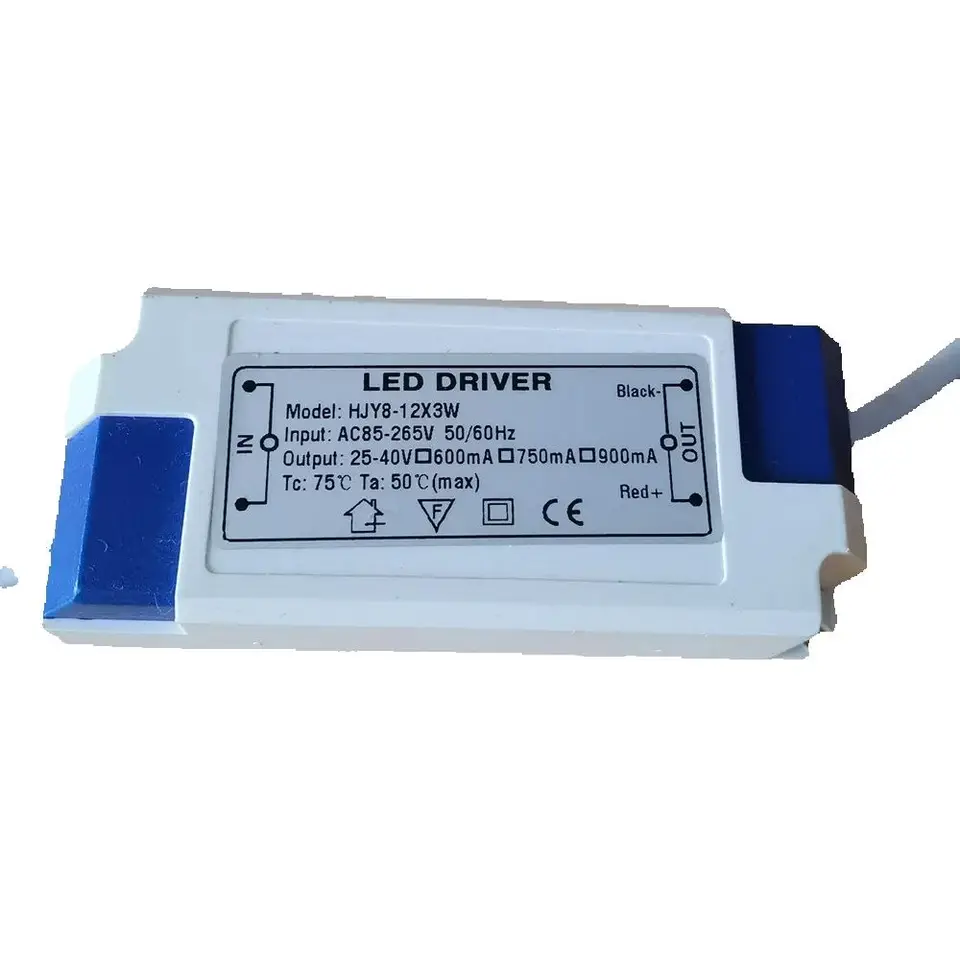 1pcs 600mA LED Driver AC85-265V 3W 9W 12W 18W 30W 36W 50W
