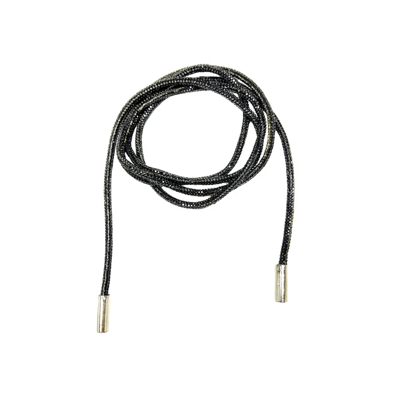 1PC Luxury Rhinestone ShoeLaces Bright Shoe Laces Strings Braiding Strap DIY Drawstring Shoelace Shoes Accessories 100/120/140CM