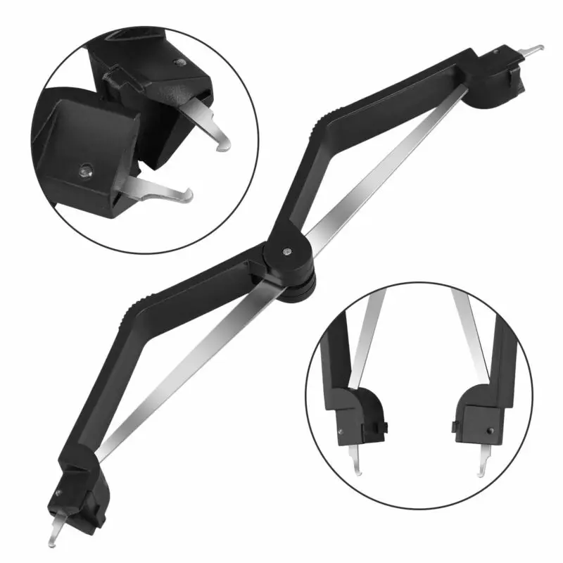 2-teilige anti statische Pinzette ic/rom chip u sahpe Puller Extractor Leiterplatte komponenten entfernen CPU-Klemmung plcc Puller Clips – Detail 3