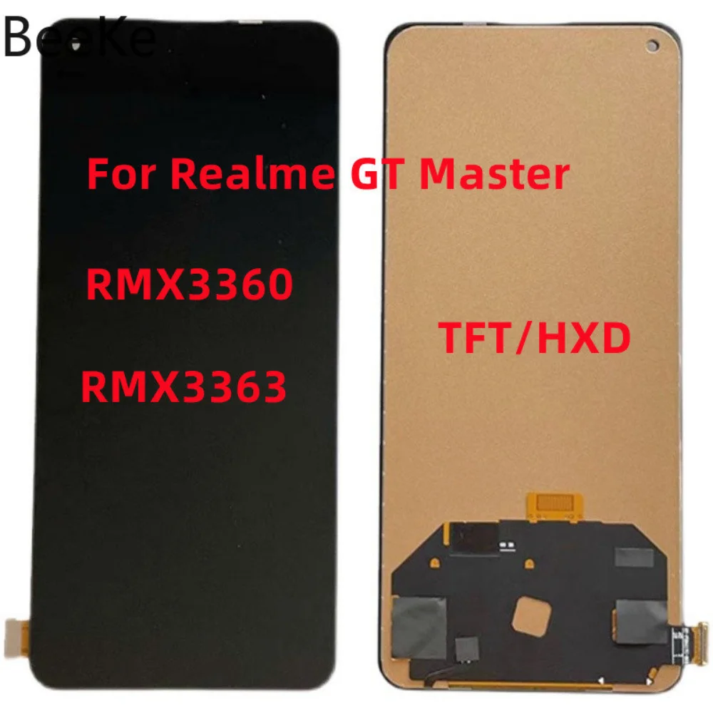 Display Lcd 6.43 "Per Realme Gt Master Edition Lcd Touch Screen Digitizer Assembly Rmx3360 / Rmx3363 Tft Hxd Sostituzione
