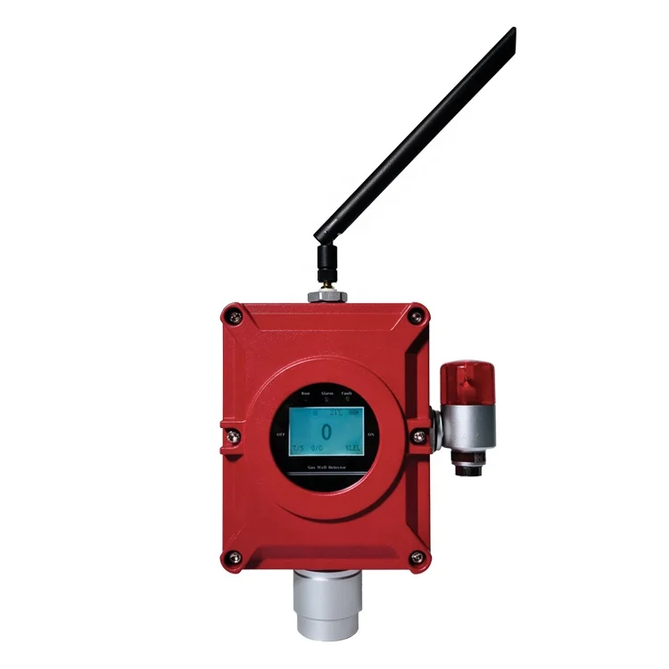 

Newly launched installation-free magnetic suction wireless gas leak detector for gas station