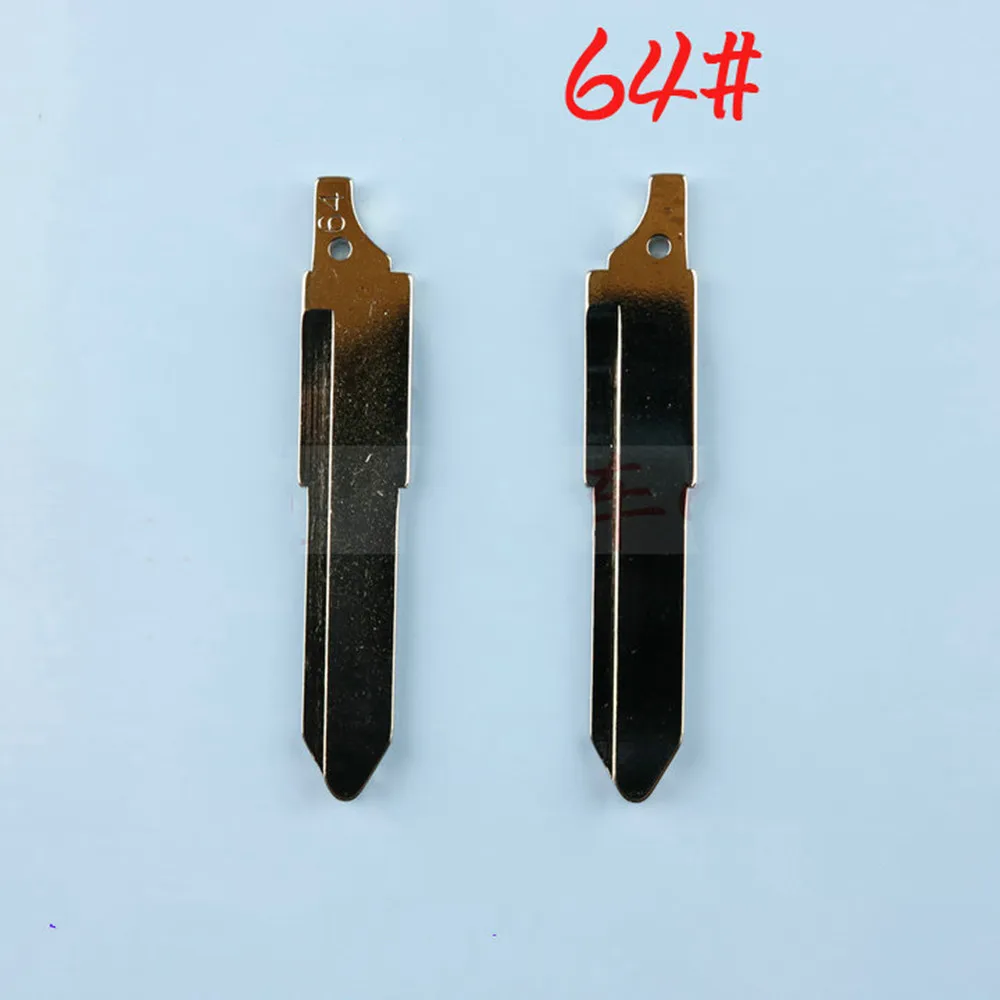 Keychannel 10PCS Original Folding Car Key Blade 64 Uncut Car Flip