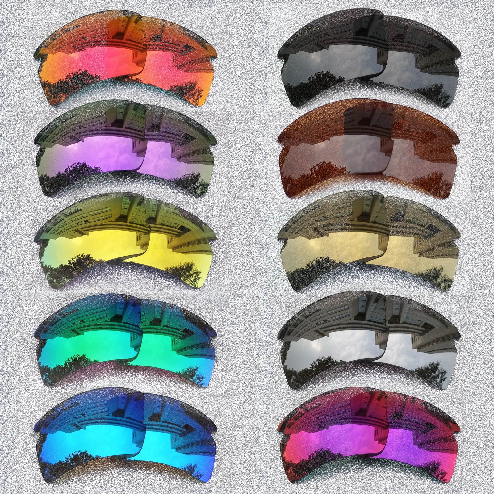 Replacement Lenses Flak 2.0 Xl Sunglasses Eyeglasses Lenses