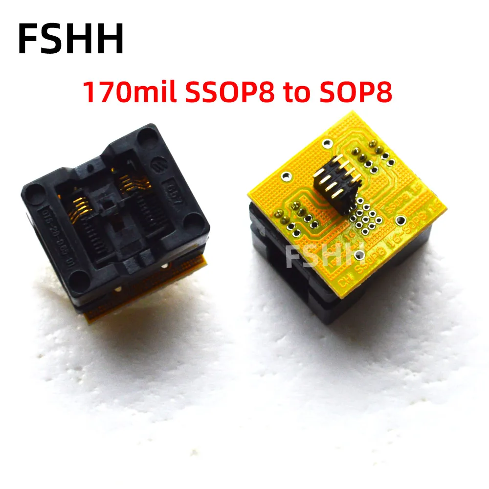 

1 шт., тестовая розетка SSOP8-QFN8, TSSOP8
