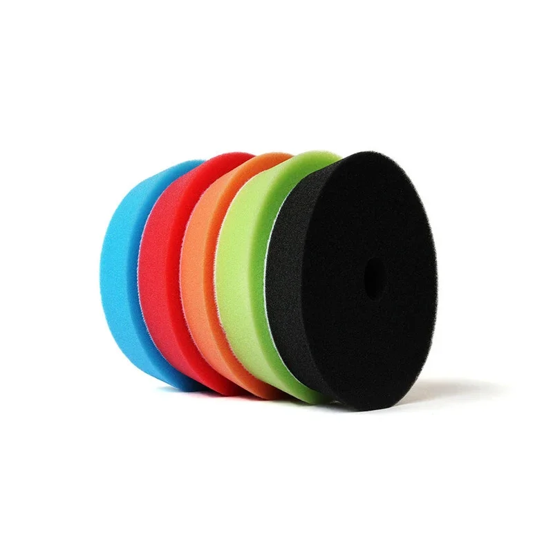 5 PCS 6 inch Car Polishing Pads Sponge Polishing Waxing Pad Wheel for Car Polisher Pad Kit Hot Washer car polishing pad car polish pad car polishing sponge polishing sponge set polishing wheel kit