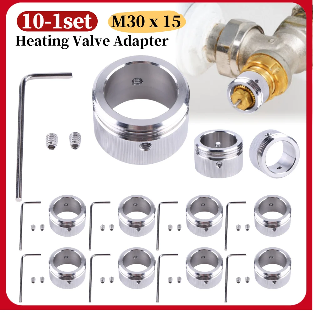 STAINLESS STEEL THERMOSTAT Heating Valve Adapter For M30 X 1 5 Threaded